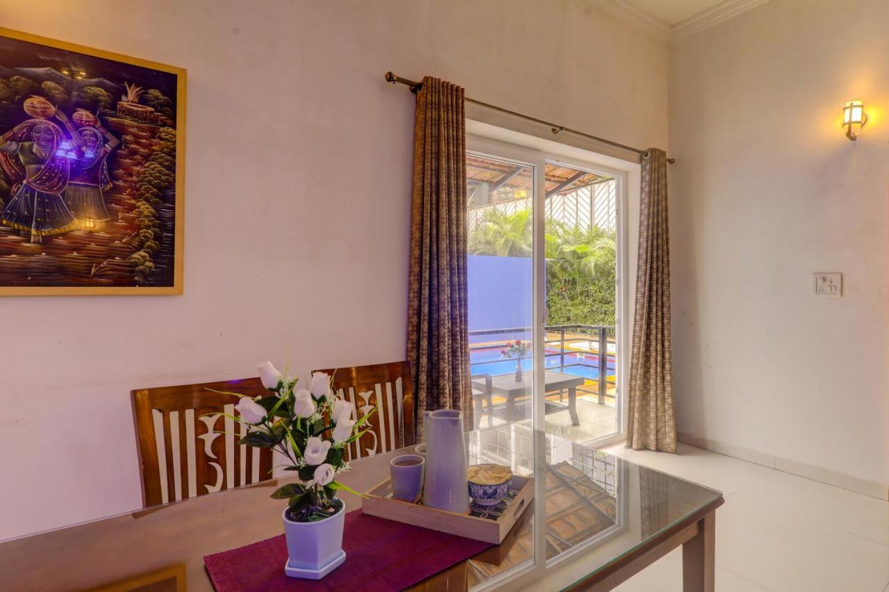 Ludo Private Pool Villa, Wifi-Caretaker-Parking, North Goa Baga Exteriör bild
