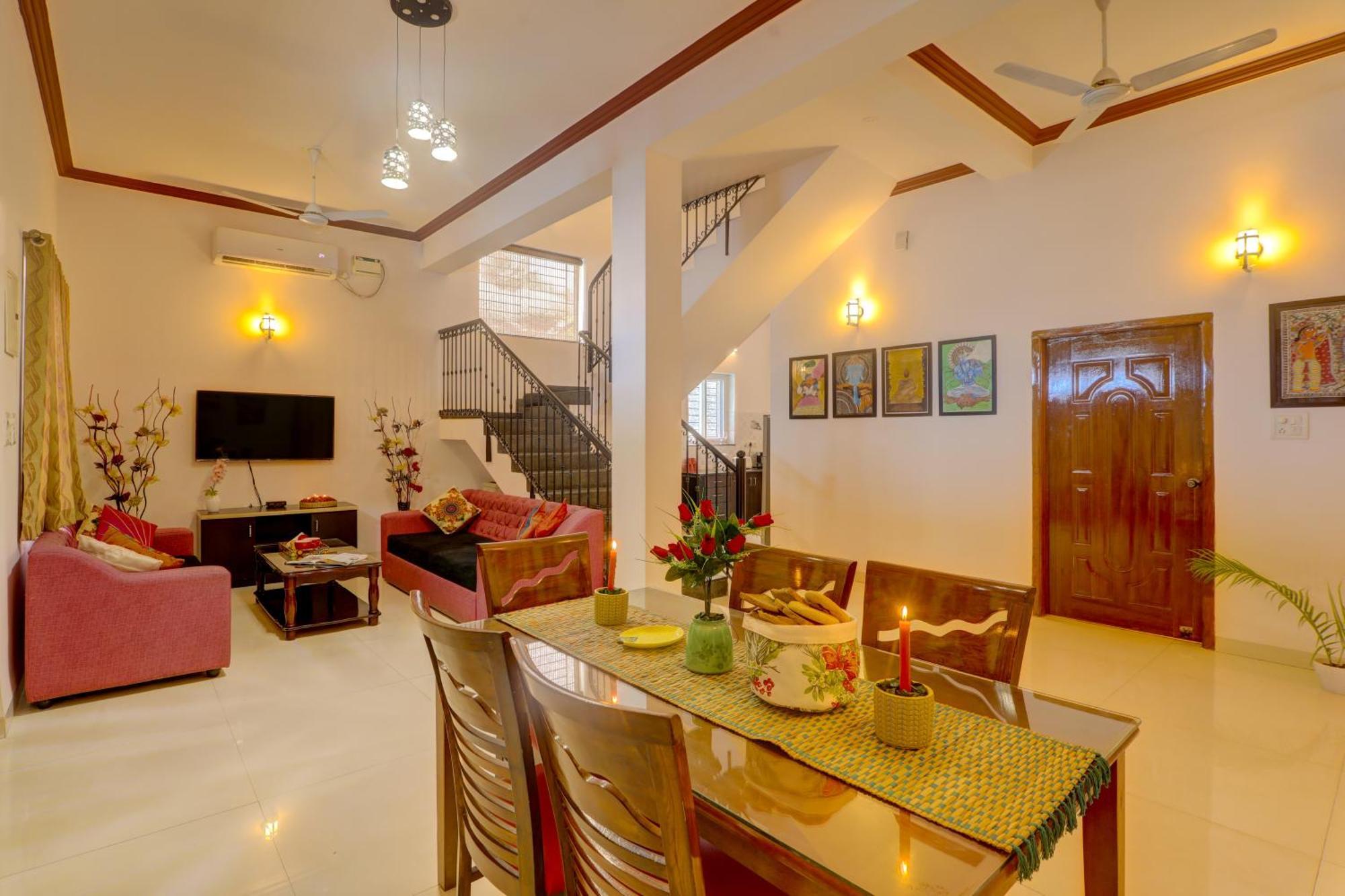 Ludo Private Pool Villa, Wifi-Caretaker-Parking, North Goa Baga Exteriör bild