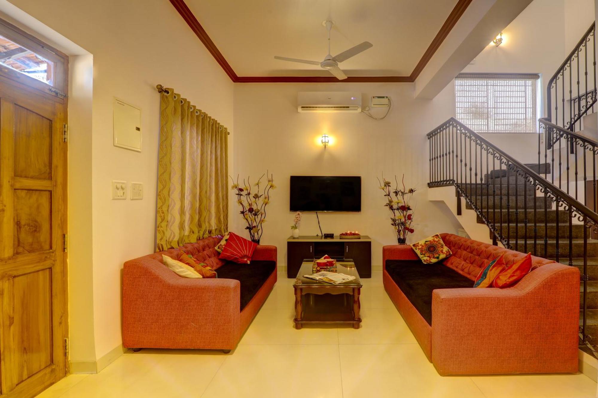 Ludo Private Pool Villa, Wifi-Caretaker-Parking, North Goa Baga Exteriör bild