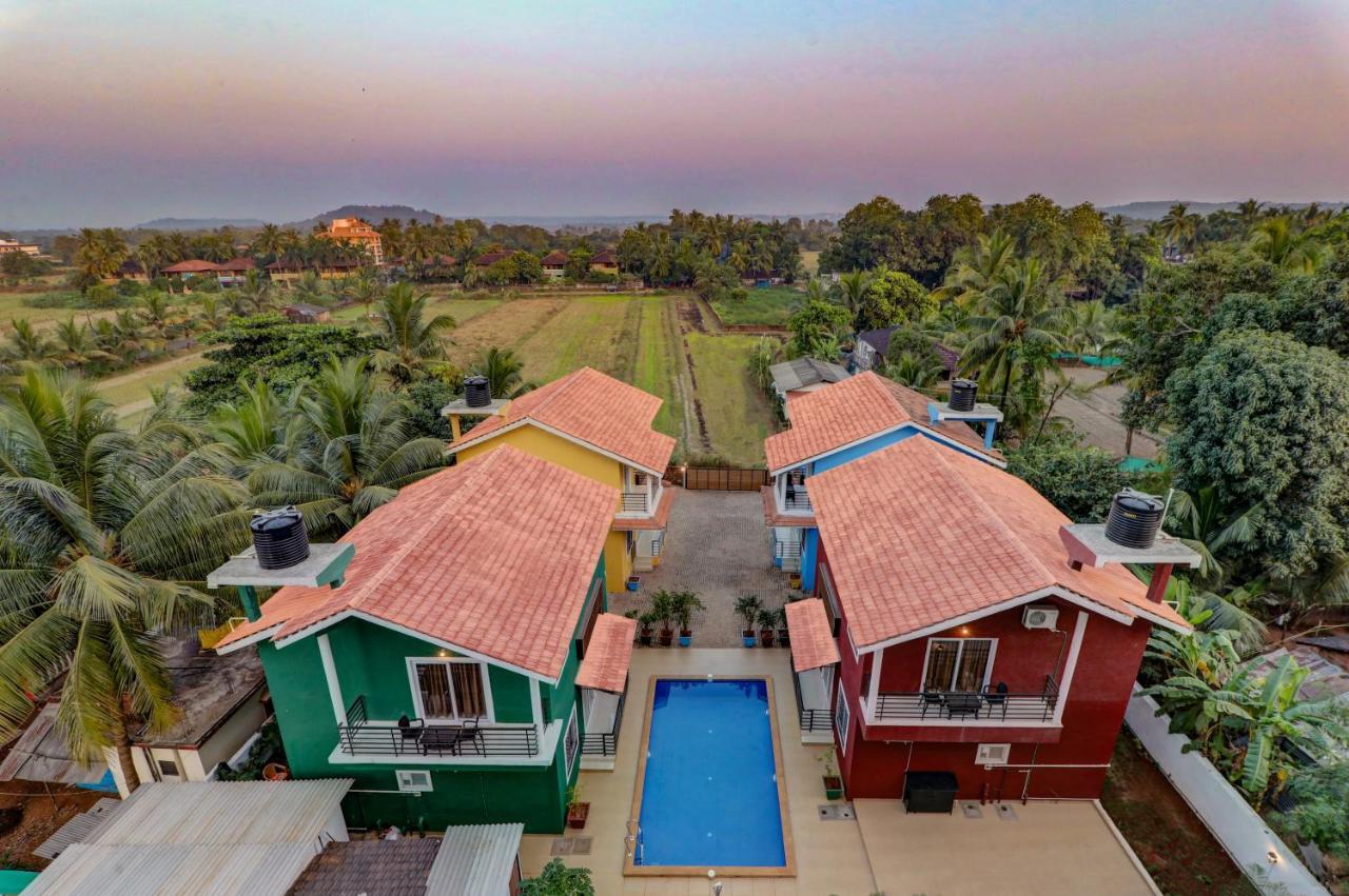Ludo Private Pool Villa, Wifi-Caretaker-Parking, North Goa Baga Exteriör bild
